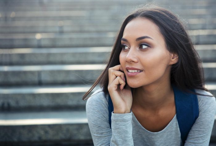 Woman on Phone